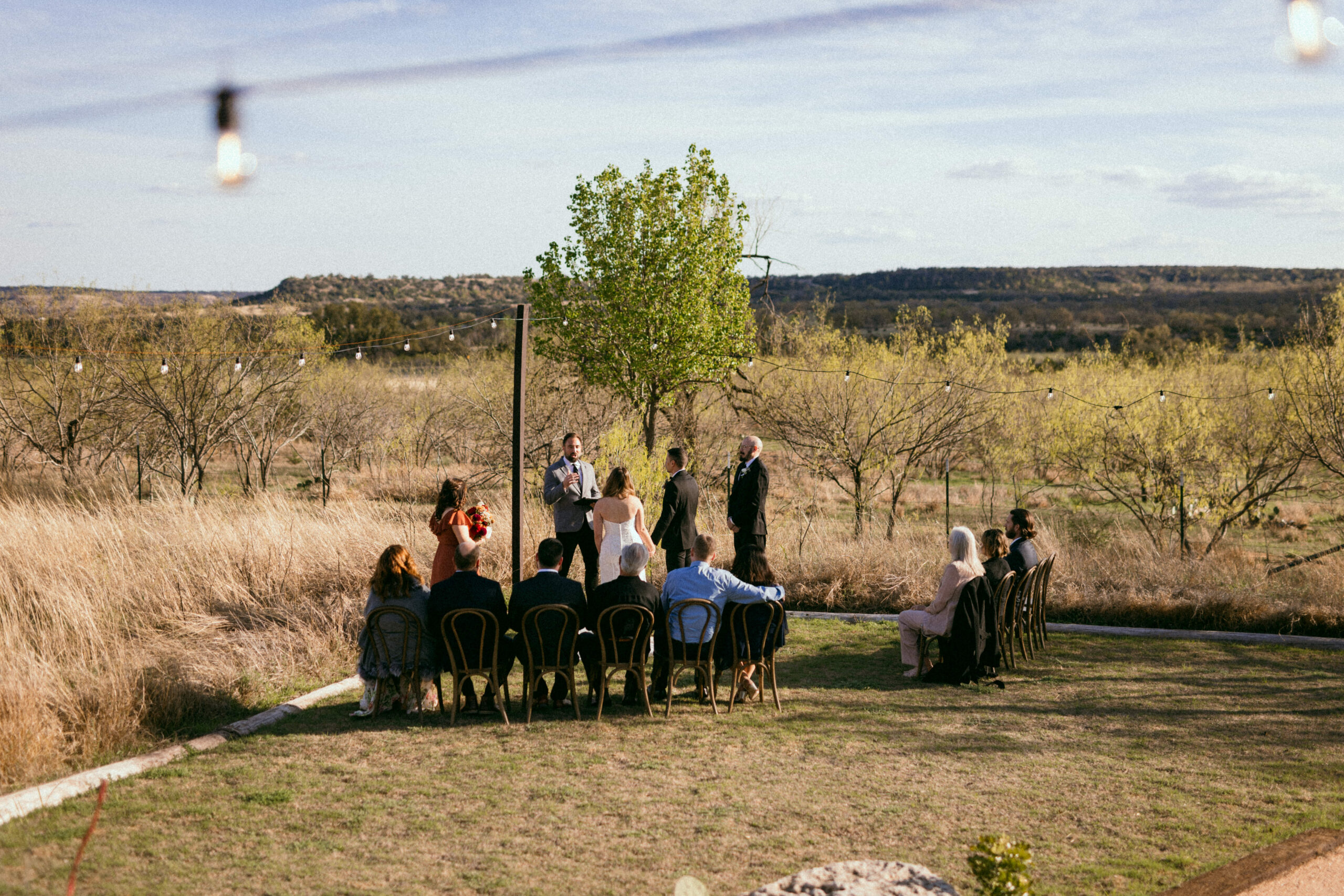 wedding ceremony the barn contigo ranch