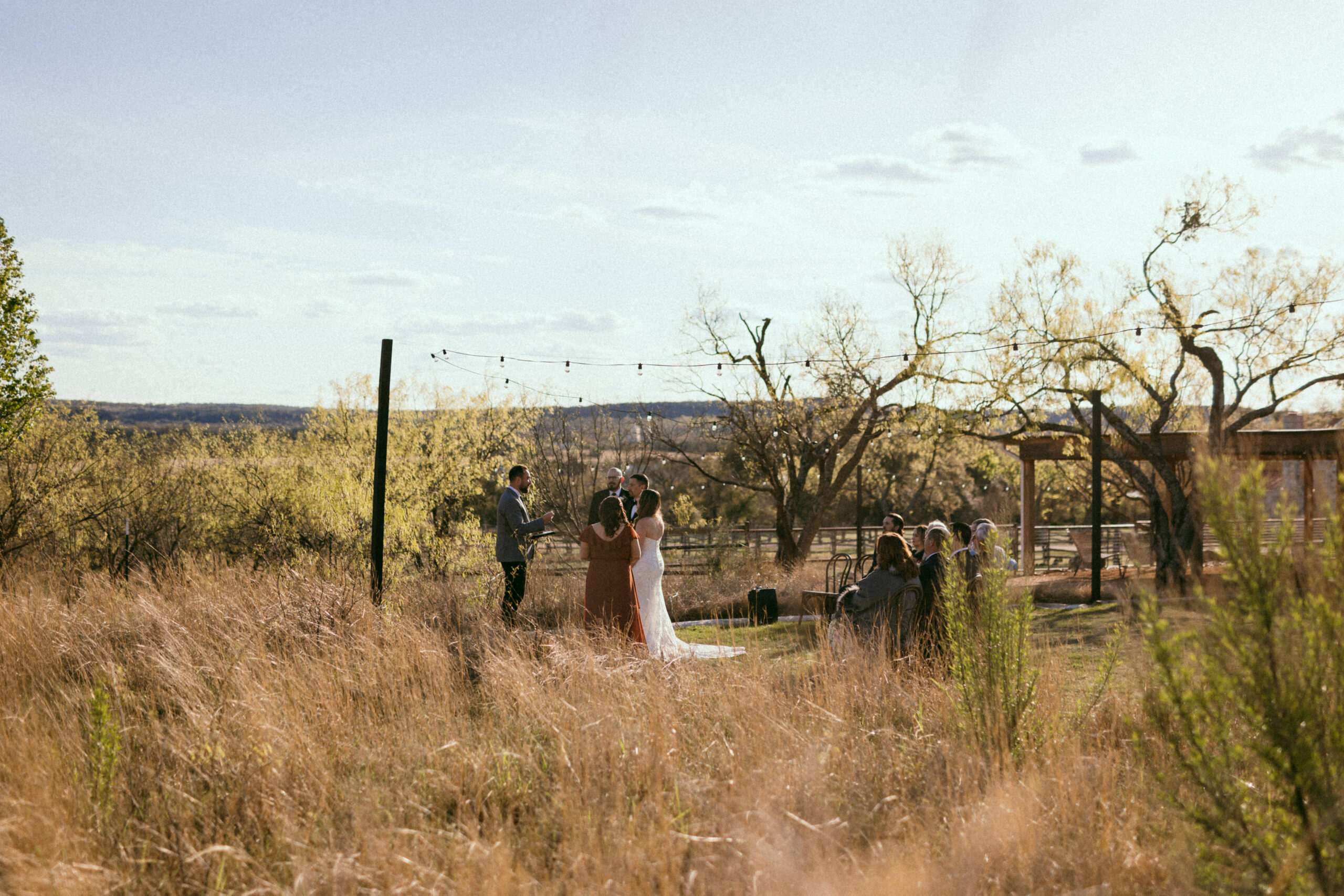 wedding ceremony the barn contigo ranch